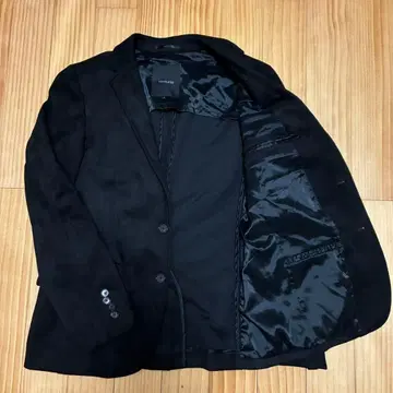 [ 새상품급 ] LOVELESS 테일러드 자켓 스웨이드 느낌 로고 포켓