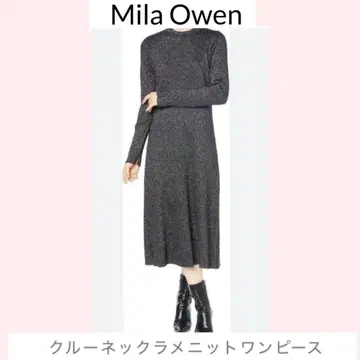 Mila Owen 크루넥 니트 원피스