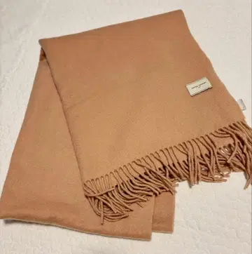 유나이티드 애로우즈 스톨 캐시미어 베이지 대형 캐시미어 스톨