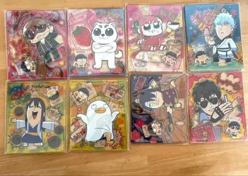 은혼 x 오카와 부쿠부 오샹티 아크릴 마스코트 세트