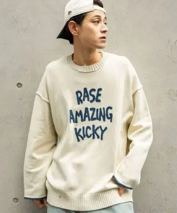 니코앤드 모듬 자수 로고 니트 풀오버