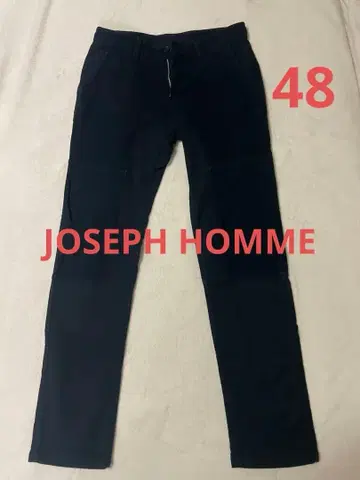 JOSEPH HOMME 블랙 스트레치 팬츠 48