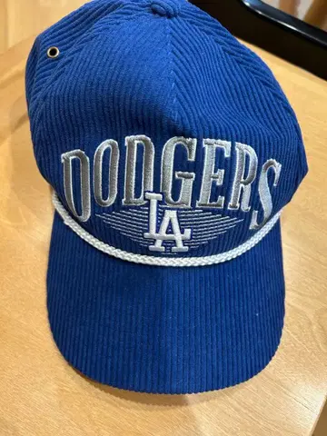47브랜드 DODGERS 코듀로이 캡 파랑