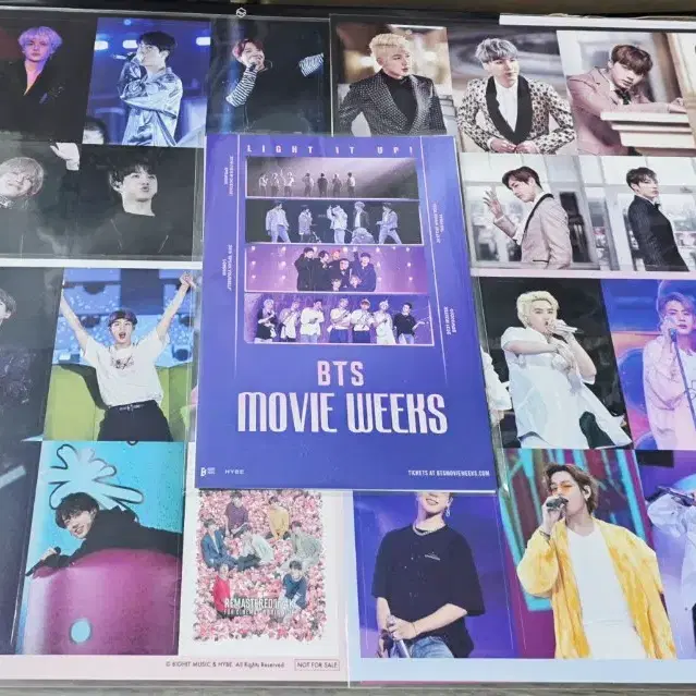 2025 방탄 무비위크 패키지bts movie weeks 데코팩 엽서세트