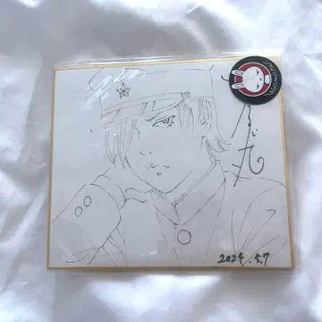 라이치 히카리 클럽 카네다 사인 포함 직필 색지 후루야 우사마루