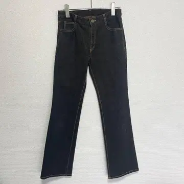 DELUXE 브라운 데님 팬츠 플레어 M 사이즈