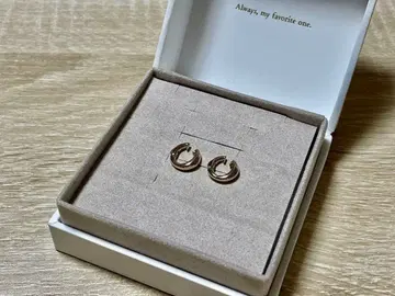 ete 허그 귀찌 핑크 골드