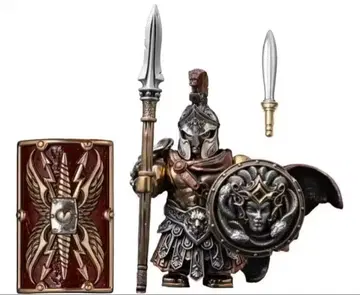 탈부착 가능한 스파르타 사령관 메탈 오너먼트 구리 피규어