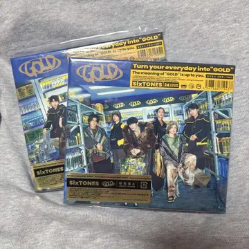 SixTONES GOLD [ 초회반 A B ]