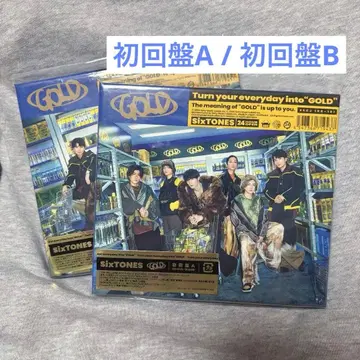 SixTONES GOLD [ 초회반 A B ]