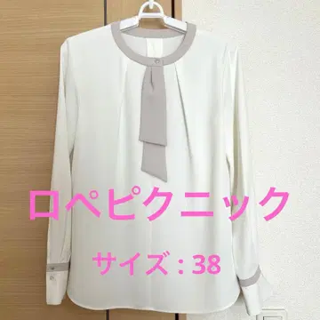 [ 로페피크닉 ] 화이트 블라우스 38