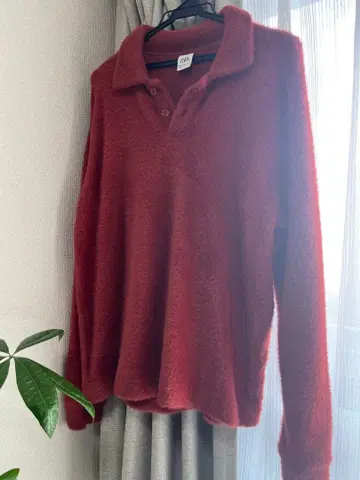 ZARA 플리스 셔츠