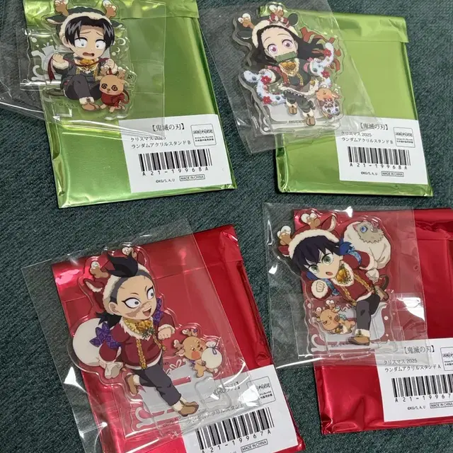 귀칼 크리스마스 아크릴스탠드