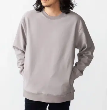 새상품급 SHIPS 플리스 본딩 칼제 맨투맨 S