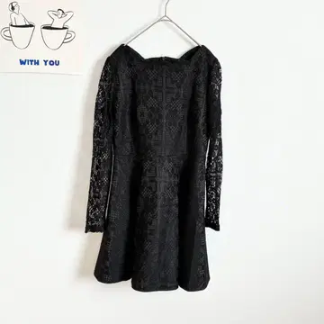 요코 전체 레이스 원피스 소매 시스루 레이스 파티 드레스 결혼식