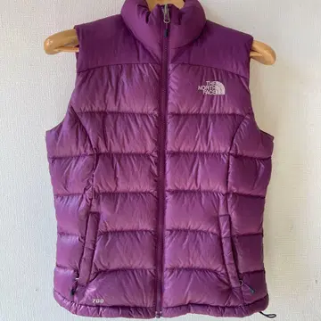 THE NORTH FACE 퍼플 다운 베스트