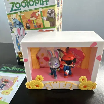 POP MART 주토피아 시크릿 하이라이트 모먼트