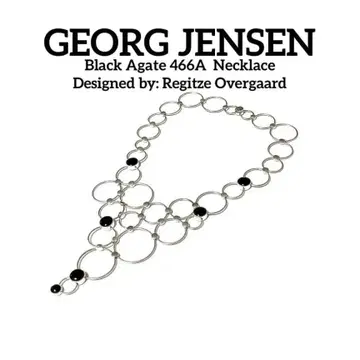 조지 젠슨 925 목걸이 GJ 오닉스 목걸이 466