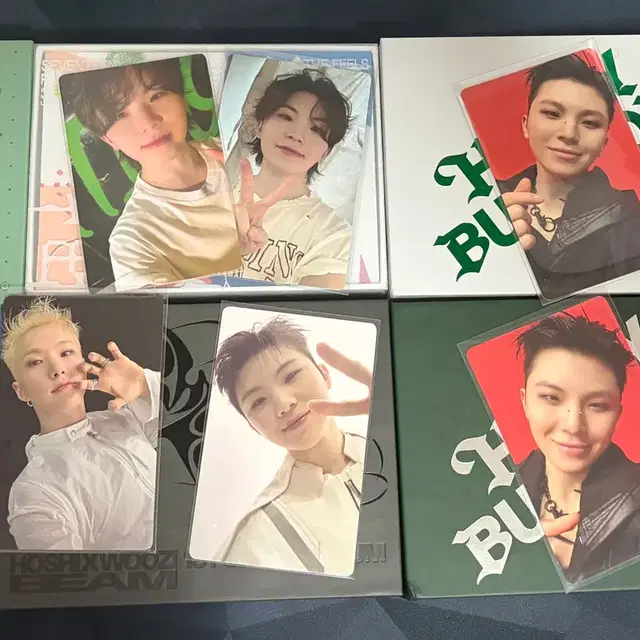 탈덕처분) SVT 세븐틴 우지 키트 7개 풀세트 일괄 양도