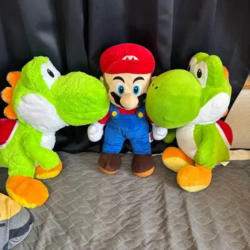 마리오 요시 봉제 인형 세트