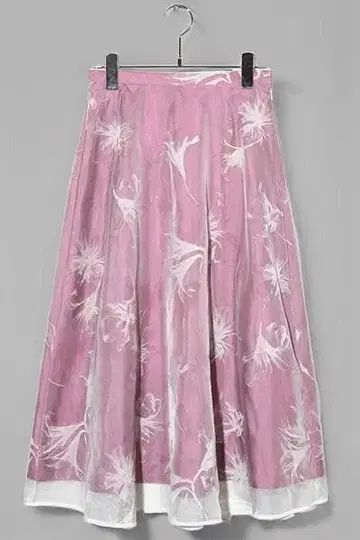 24AW 비아지오 블루 오간 플로키 스커트 1