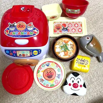 호빵맨 말하는 밥솥과 활력 10배 SP 와쇼쿠 세트