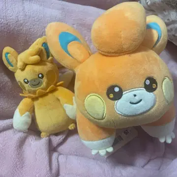 파모트 파모트 봉제 인형 2체 세트