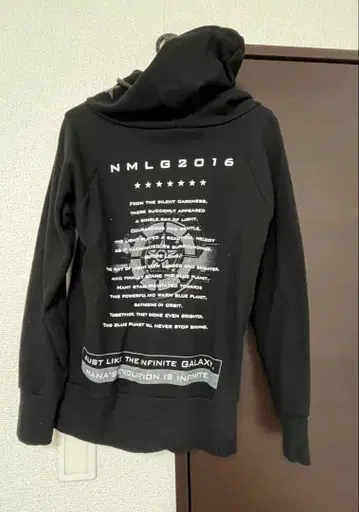 미즈키 나나 LIVE GALAXY 후드티 블랙