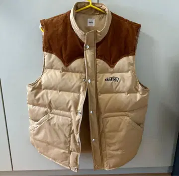 ciatre 퀼팅 다운 베스트 XL