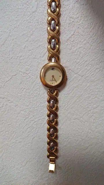 골드 실버 팔찌 손목시계