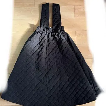 st.rooney 퀼팅 오버롤 스커트