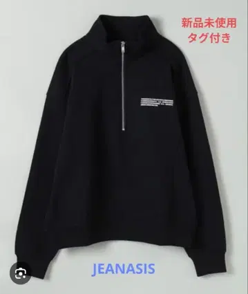 JEANASIS ] 하프 지퍼 맨투맨 택 포함