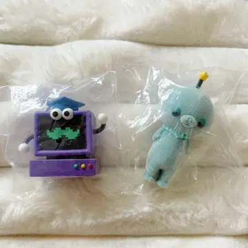 교육 방송 타마 시무룩 플로키 피규어 가챠가챠 하카세