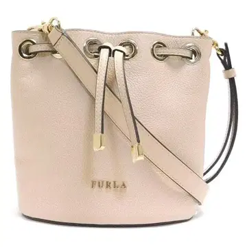 새상품급 FURLA 훌라 복조리 숄더백 바디 크로스 핑크 베이지 계열
