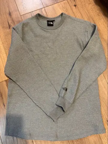 더 노스페이스 그레이 긴팔 트레이닝복