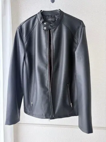 가죽 자켓 블랙 46 ( L 사이즈 상당 )