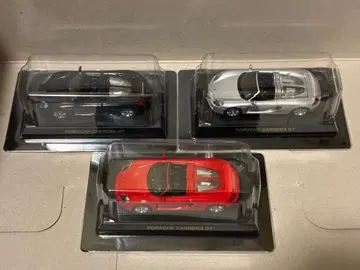 교쇼 1/64 포르쉐 까레라GT 3대 세트