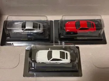 교쇼 1/64 포르쉐 911 SC 3대 세트