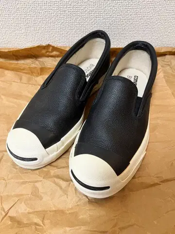 BIOTOP 컨버스 가죽 잭 퍼셀 슬립온