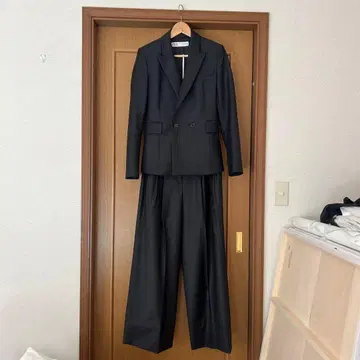 ZARA 블랙 수트 셋업 XS/S