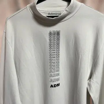 Admiral 골프 긴팔 셔츠 XL 화이트 새상품급