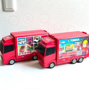 토미카 수납 트럭 2대 정리