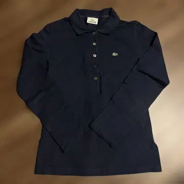 라코스테 여성용 긴팔 피케 셔츠