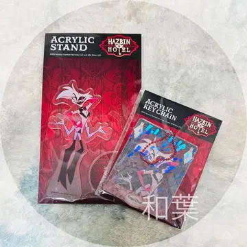 해즈빈 호텔 아크릴 스탠드 아크릴 키링 세트 엔젤
