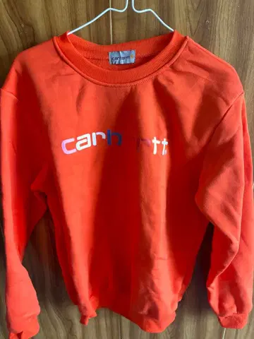 carhartt 오렌지 트레이닝복 M 사이즈