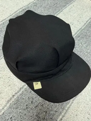 50s 워크캡 블랙 희소 레일로드캡 빈티지