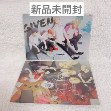 기븐 클리어 파일 2장 세트 미개봉 새상품