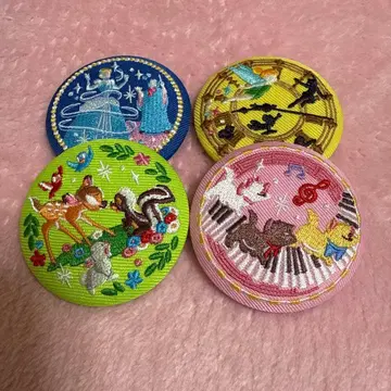 디즈니 자수 캔뱃지