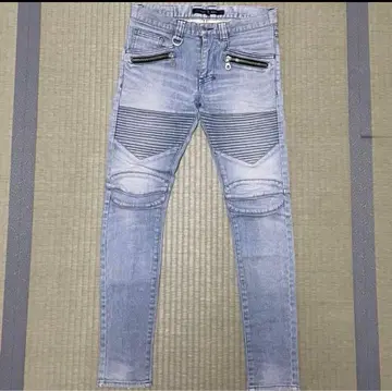 라이트 블루 스키니 데님