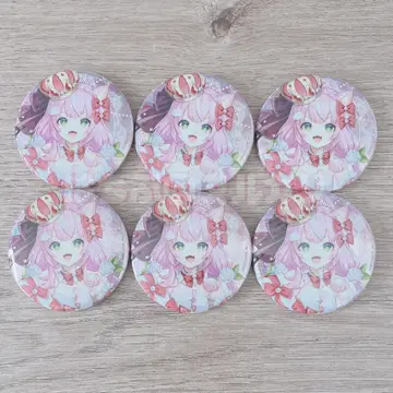 [기사용] 니지산지 애니메이트 카페 얀나리 캔뱃지 x 6